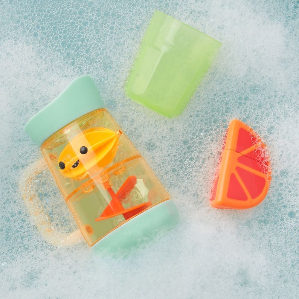 SkipHop - Tub To Table Bath Toy Set - Cafe Lemonade - 3 Pcs