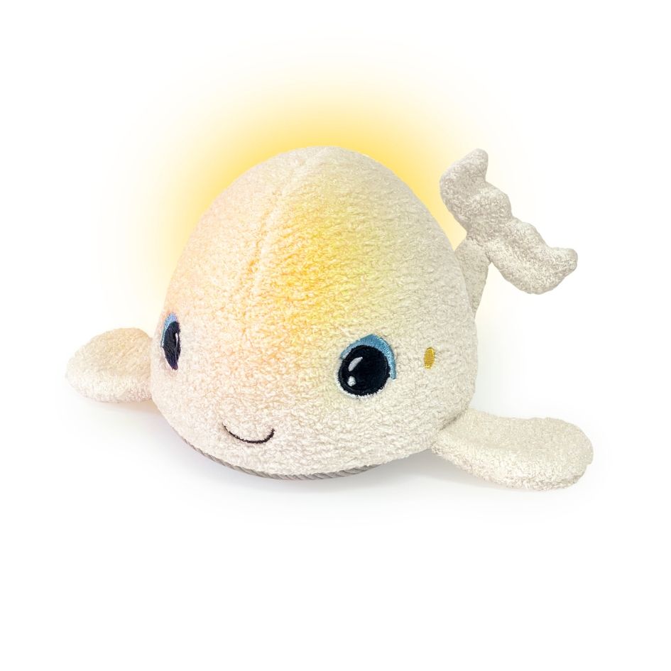 Pabobo - Cry Sensor Beluga Nightlight  - Whale