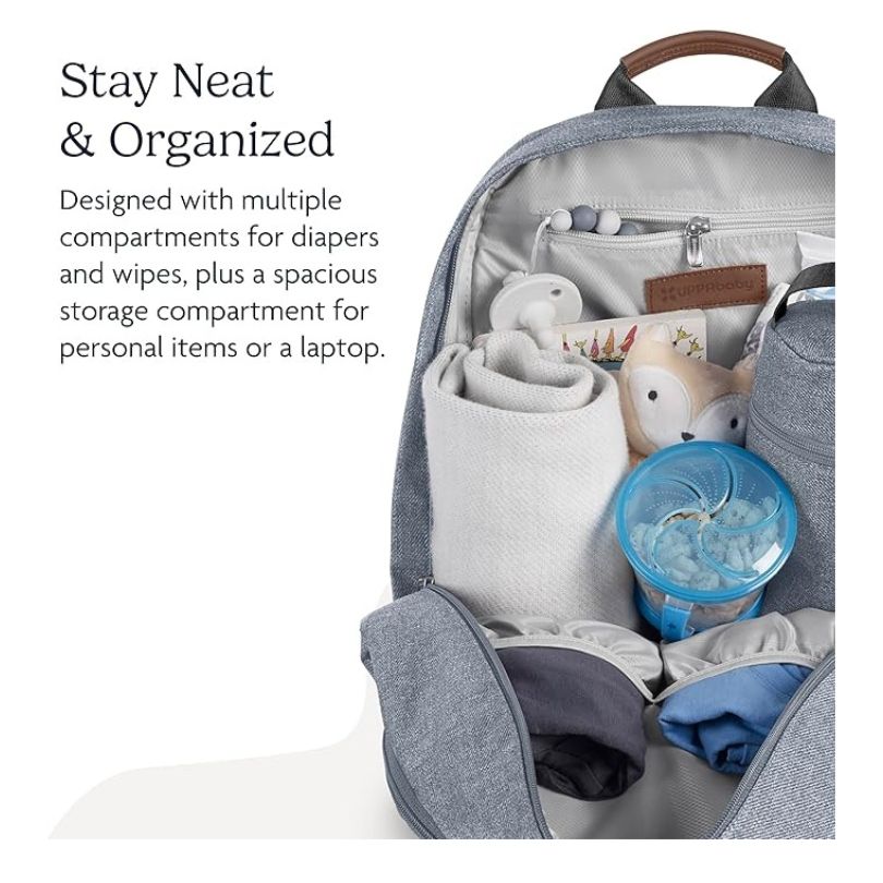 Uppababy - Greyson Changing Backpack - Charcoal Melange