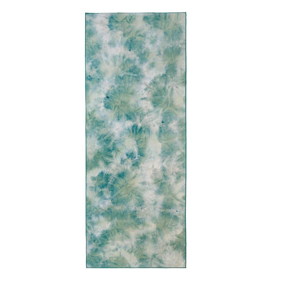 Manduka - Equa Standard Yoga Mat Towel - Wasabi Tie Dye