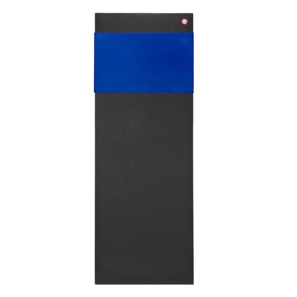 Manduka - Equa Yoga Hand Towel - Blue Toad