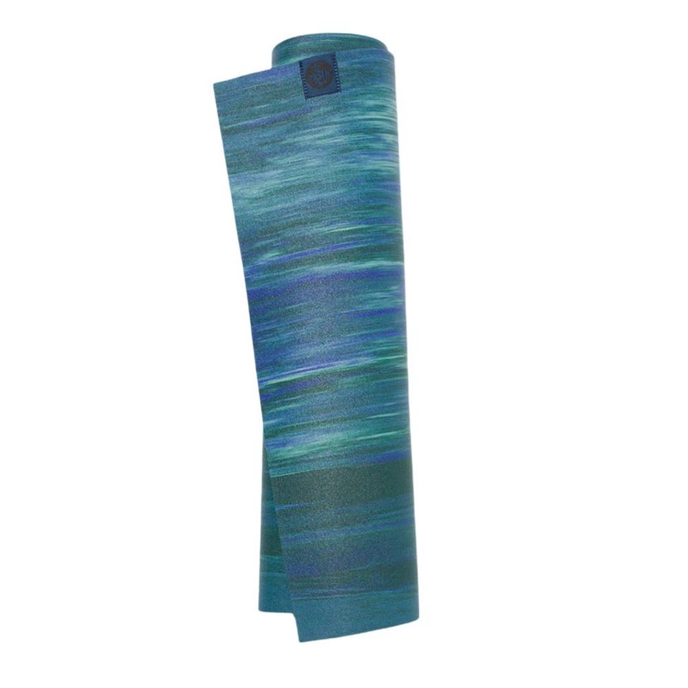 Manduka - Eko Superlight Travel Yoga Mat - Blue Toad Marbled