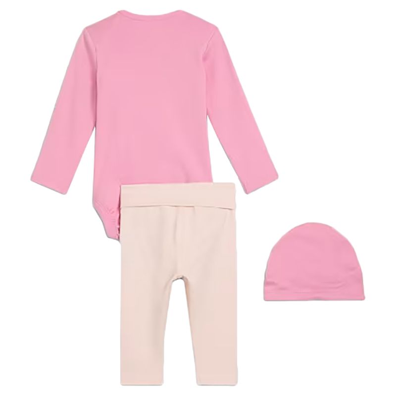 Puma - 3pc-Set - Minicats Baby Onesie, Pants And Hat - Pink