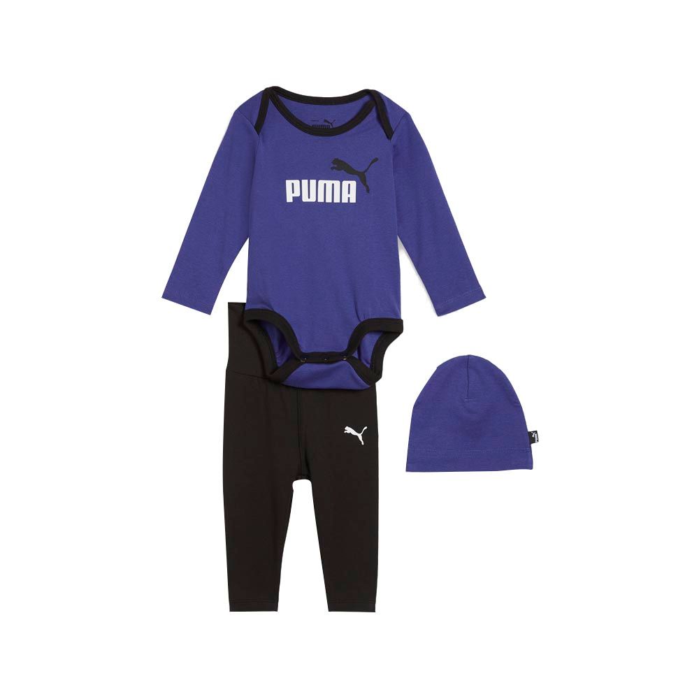 Puma - 3pc-Set - Minicats Bodysuit, Pants & Beanie Cap