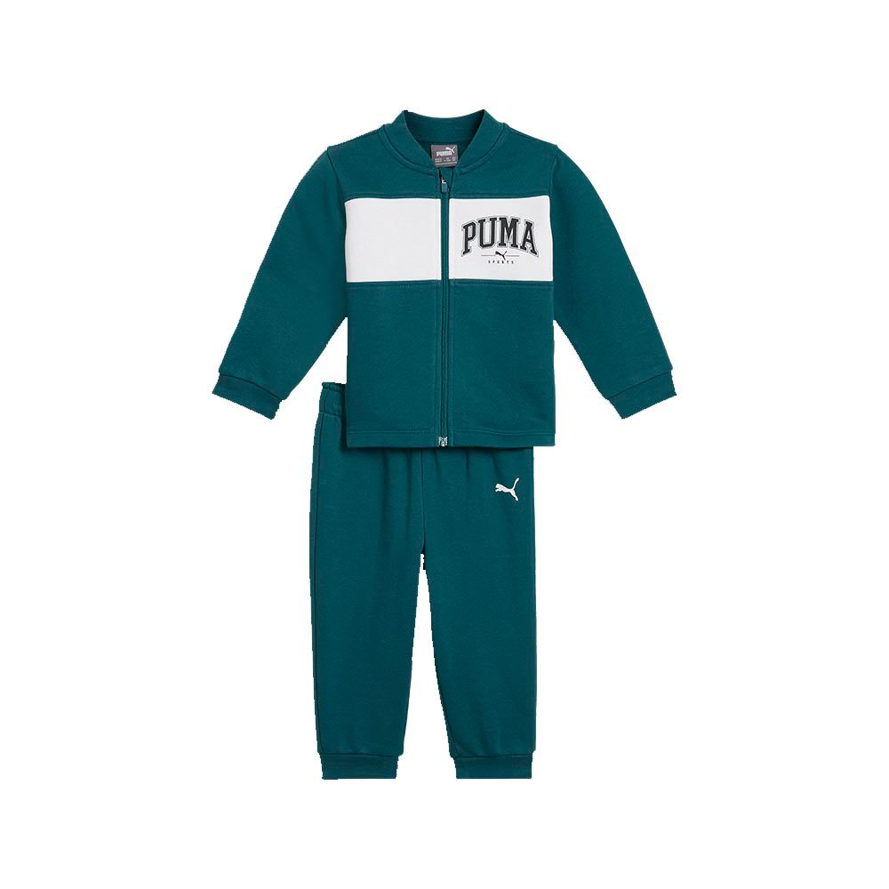 Puma - 2pc-Set - Inf Minicats Squad Jacket & Joggers - Cold Green