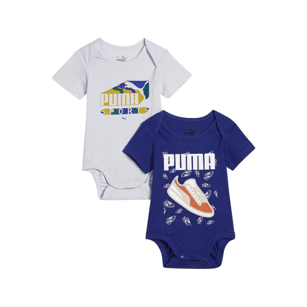 Puma - 2pc-Set - Minicats Bodysuit Inf - Blue/Grey