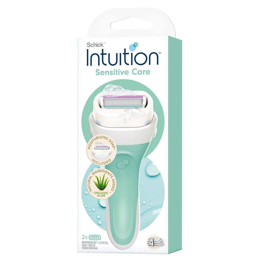 Schick Intuition - Sensitive Care Razor Kit