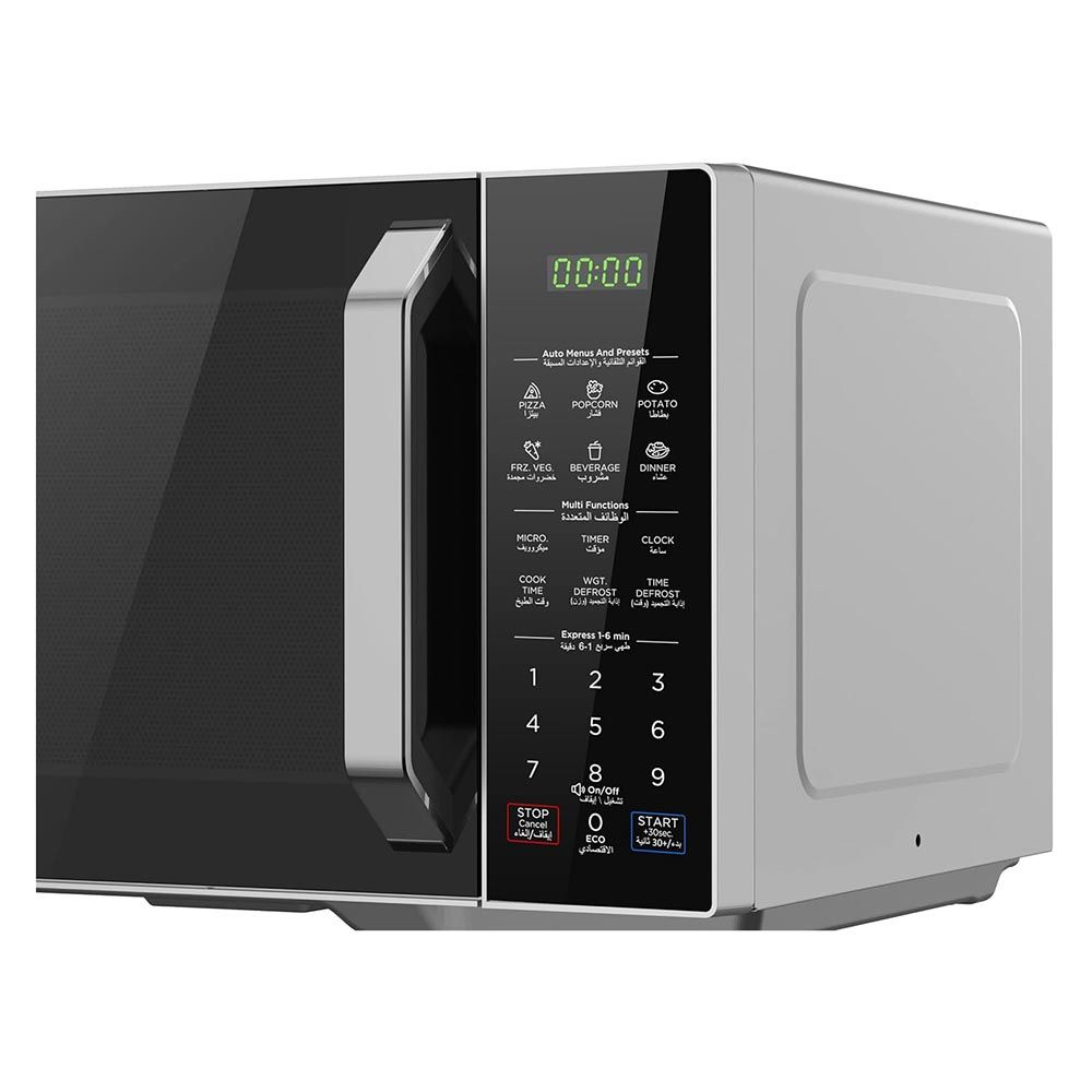 Midea - Digital Solo Microwave Oven - Black - 29 L