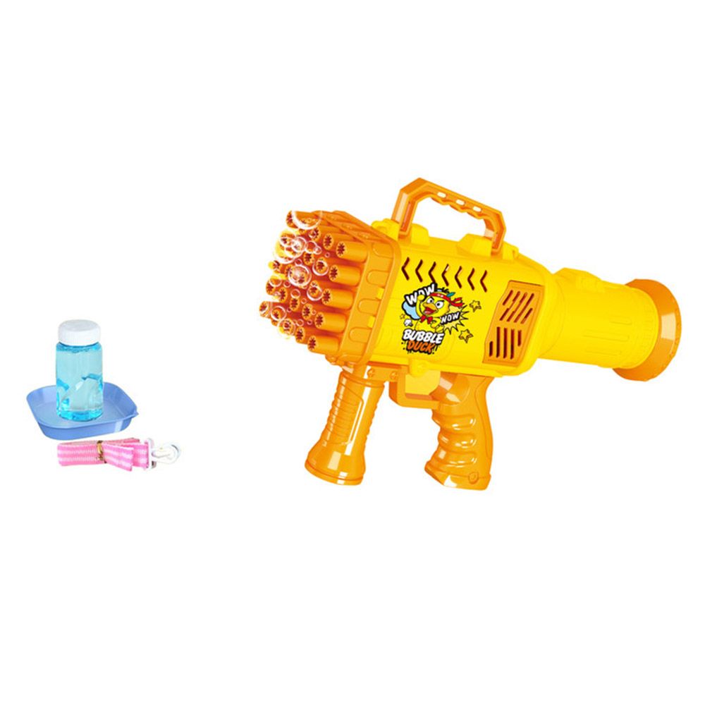 Family Center - Bubble Duck Gun w/ 25 Holes - Yellow 