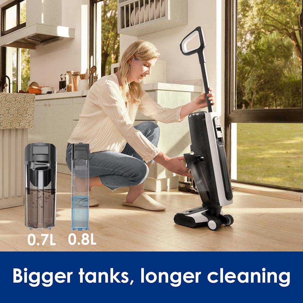 Tineco - Floor One S5 Cordless Vacuum Cleaner - Black