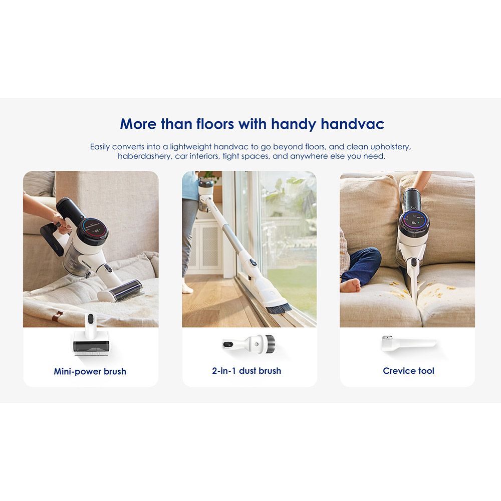 Tineco - Pure One Pet Cordless Vacuum Cleaner S15 - White