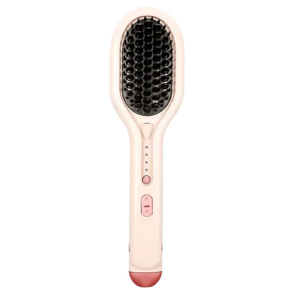 Wixsana - Hair Straightening Brush - Pink