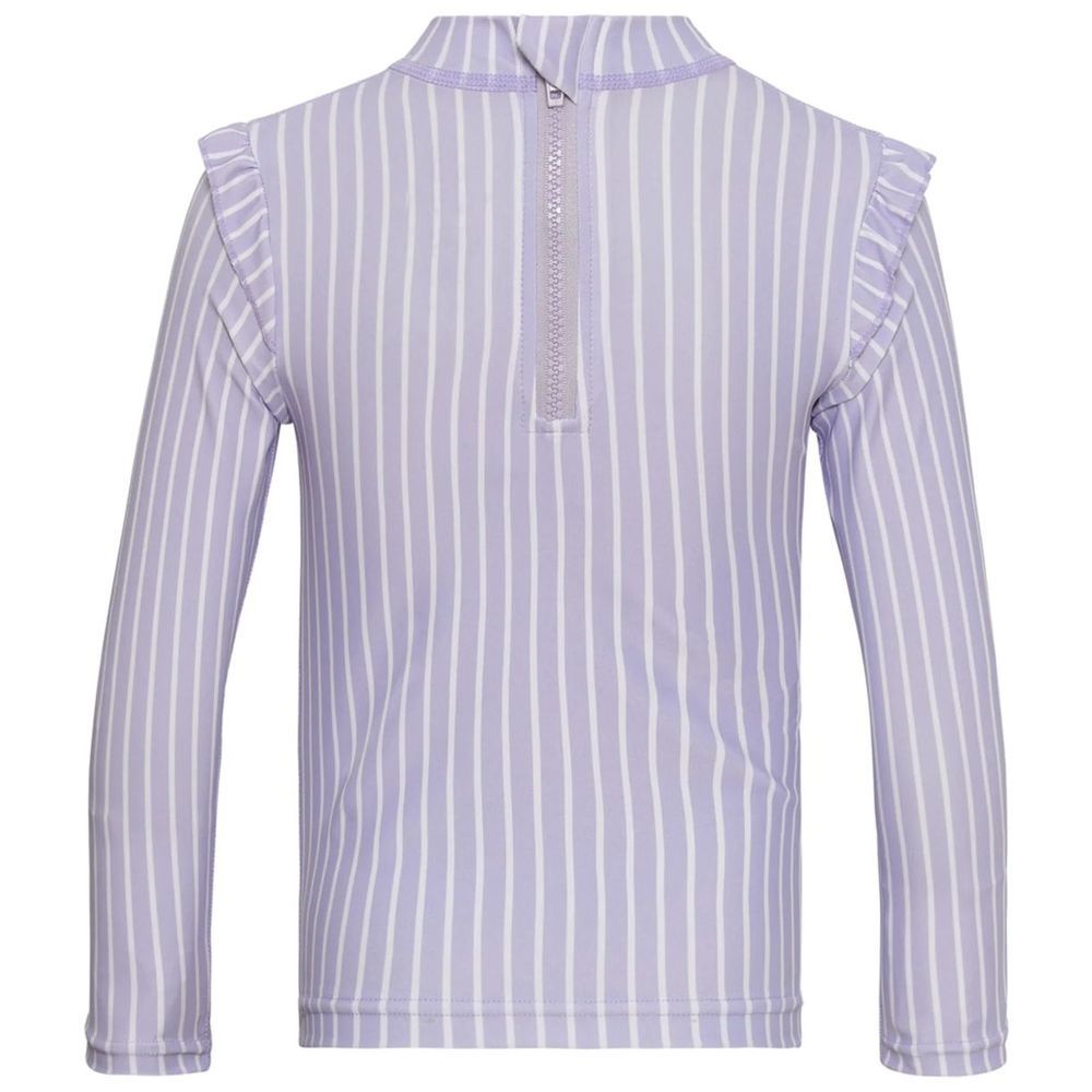 Vanilla Copenhagen - UV Swim Shirt - Lucy Lavender Striped