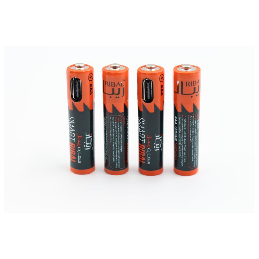 Ribal - Smart Recharagable Battery - 8 Pcs