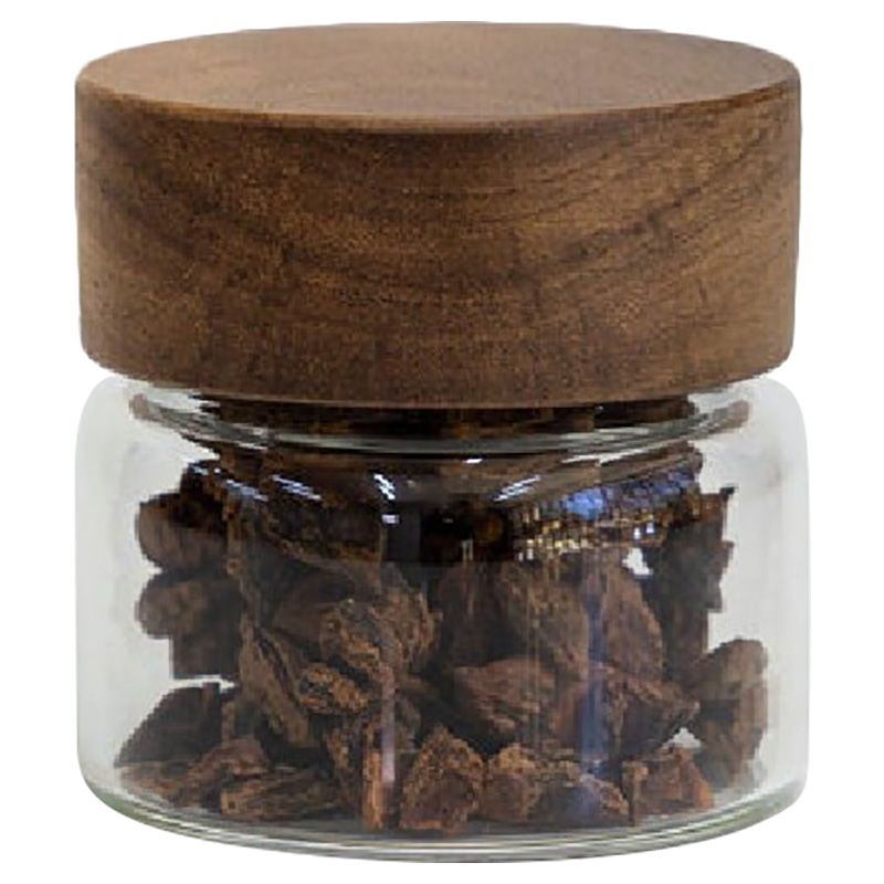 Little Storage - Co Acacia Wood Glass Jar - 100Ml