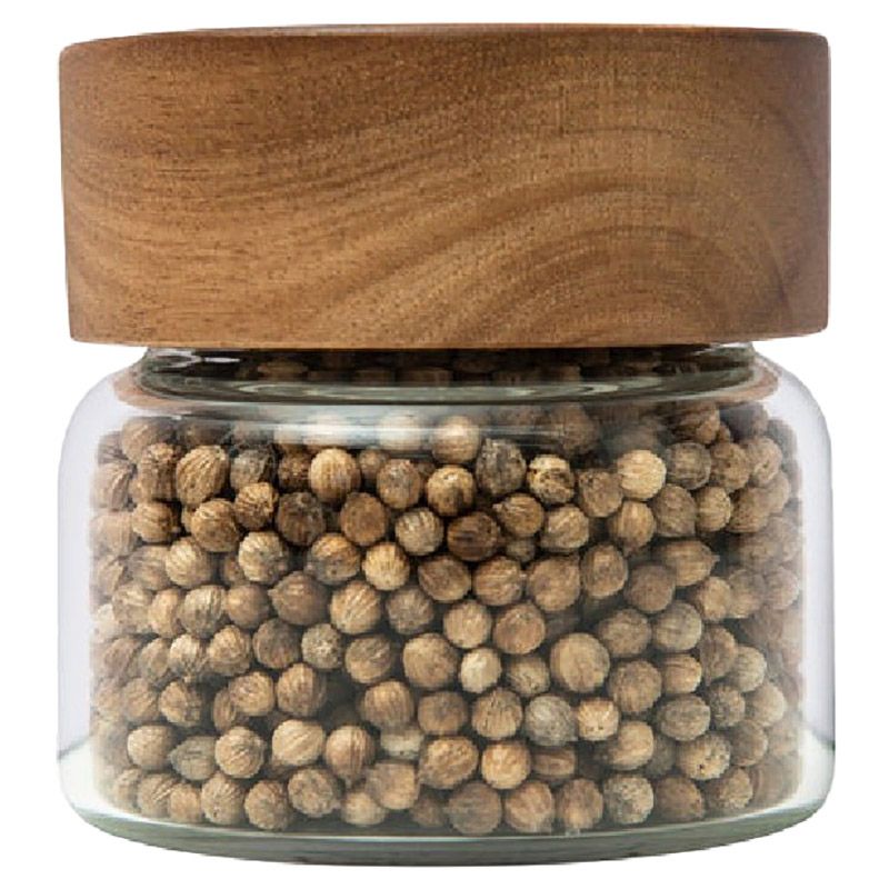 Little Storage - Co Acacia Wood Glass Jar - 100Ml