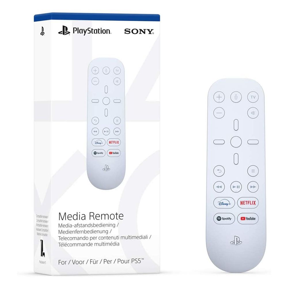 Sony - PlayStation 5 Media Remote - White