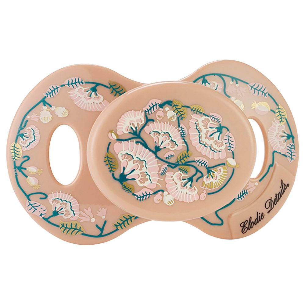 Elodie Details - Pacifier 0-6M - Faded Rose Bells