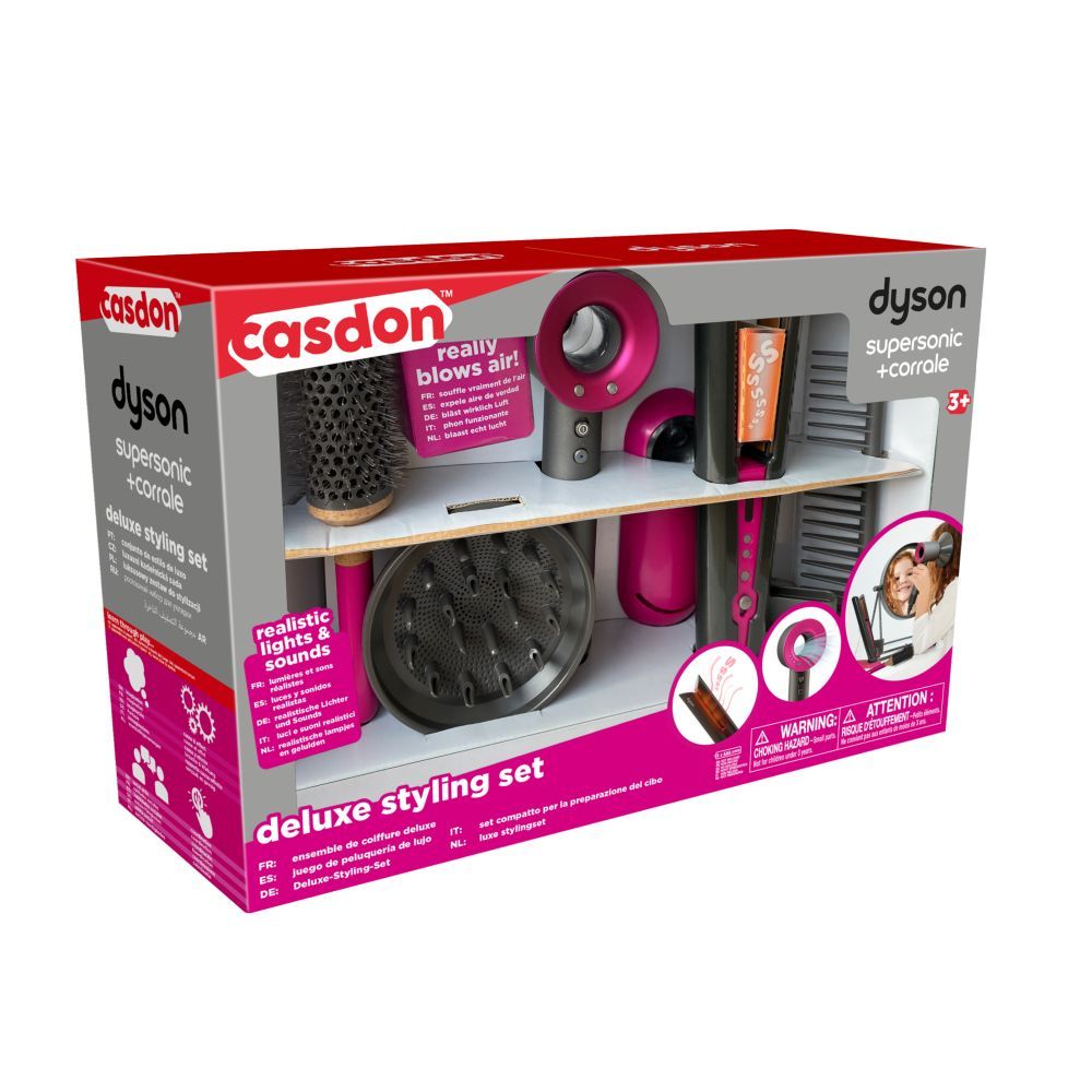 Casdon - Dyson Supersonic & Corrale Deluxe Styling Toy Set