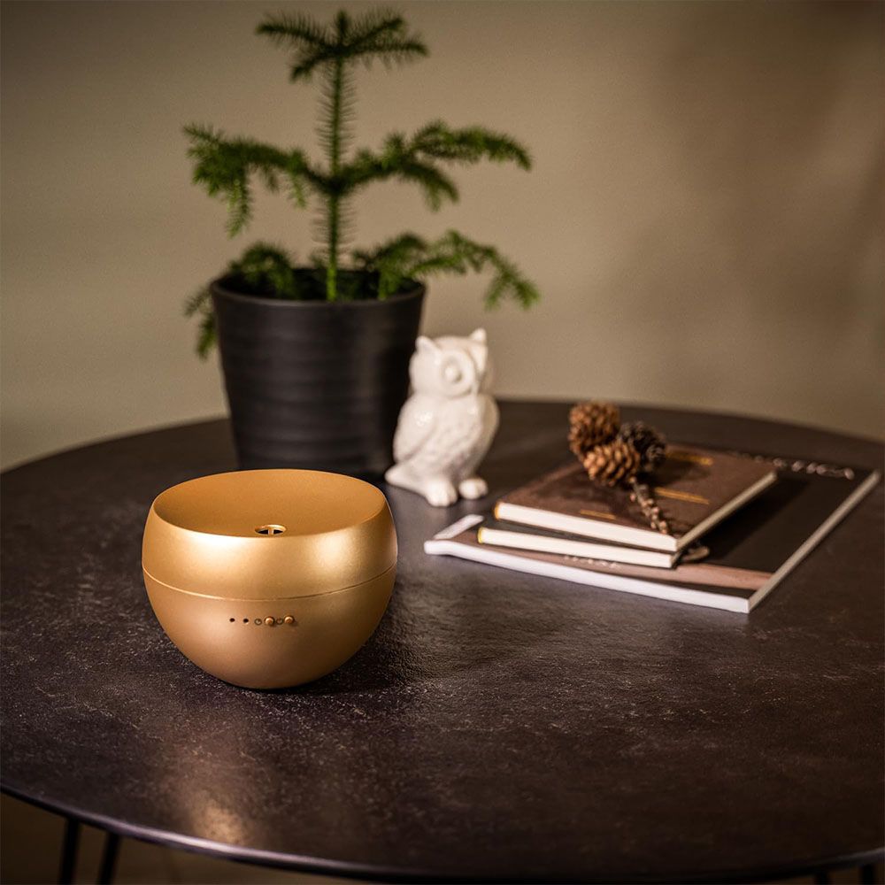 Stadler Form - Jasmine Ultrasonic Aroma Oil Diffuser - Gold