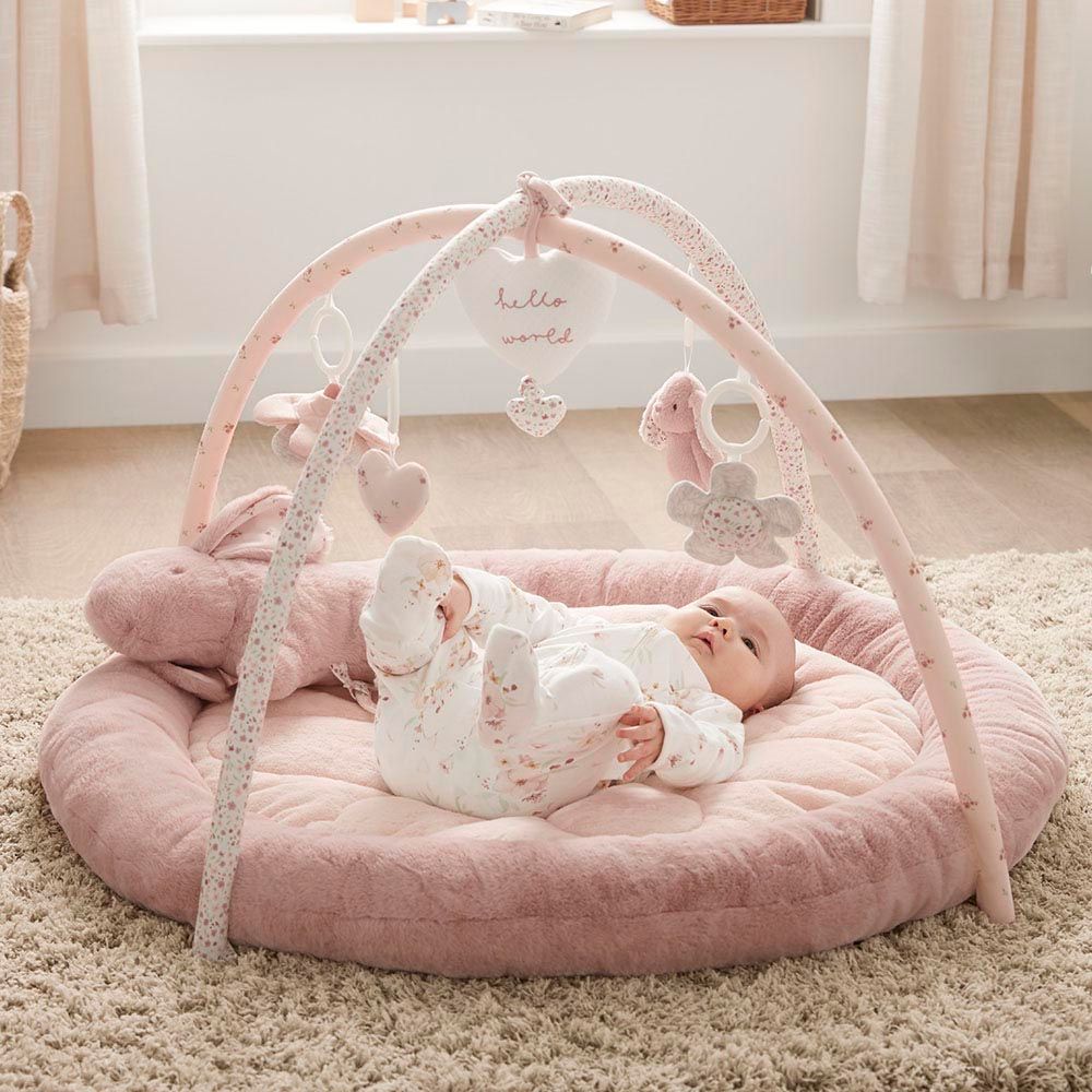 Mamas & Papas - Welcome to the World Bunny Playmat - Pink