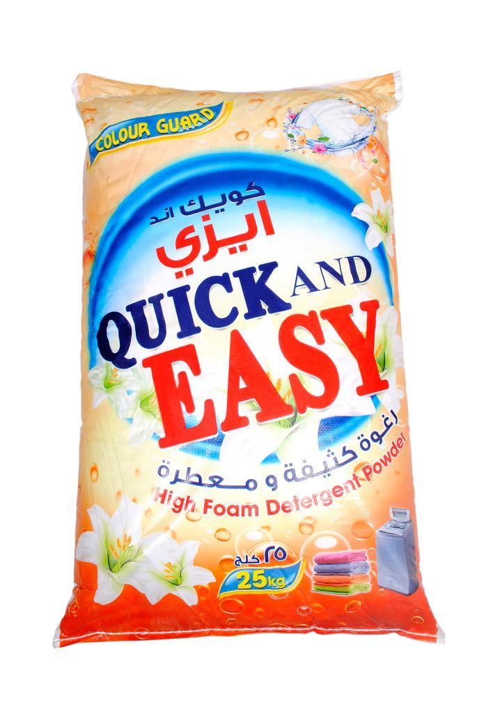 Quick And Easy - Detergent Powder - 25kg