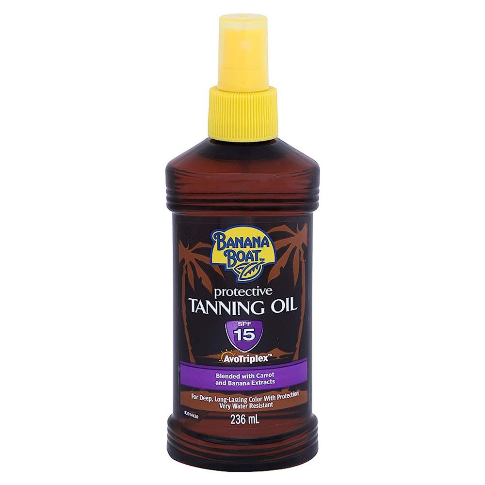 Banana Boat - SPF 15 Protective Tanning Oil - 236 ml