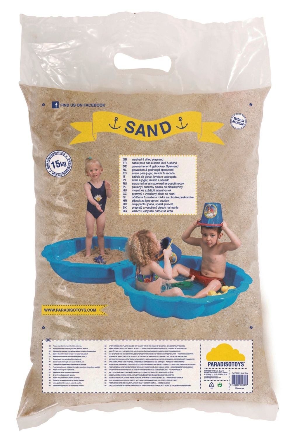 Paradiso Toys Sterile Playsand - 15Kg