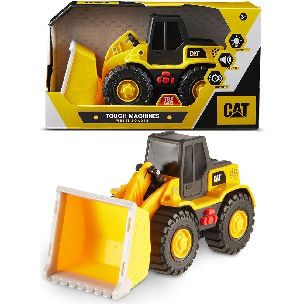 Cat Toys - Light & Sound Tough Machines 1pc - Assorted