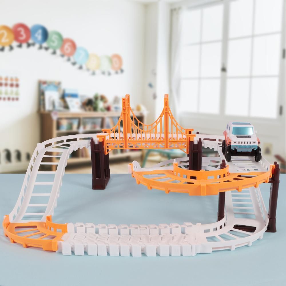 Ogi Mogi - Space Track & Vehicle Toys Set