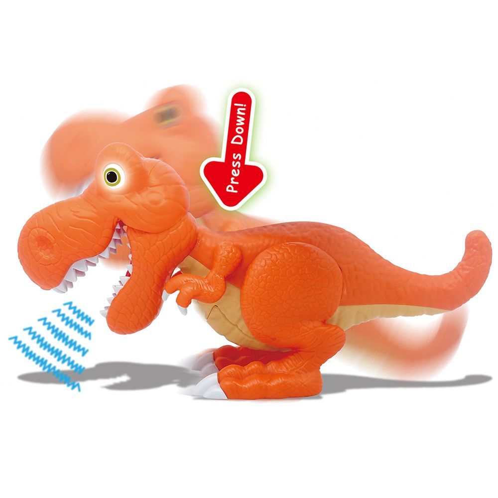 Megasaur - Bend & Bite T-Rex Dinosaur Toy - Style May Vary - 1pc