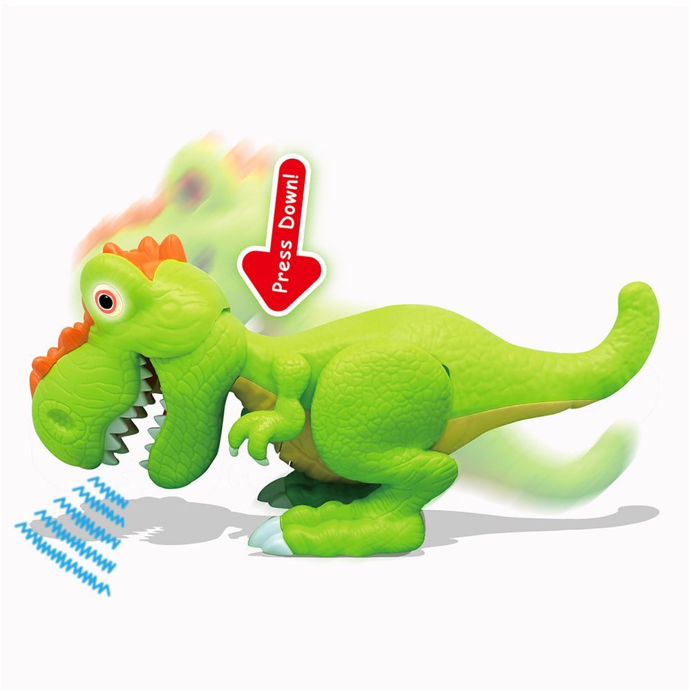 Megasaur - Bend & Bite T-Rex Dinosaur Toy - Style May Vary - 1pc