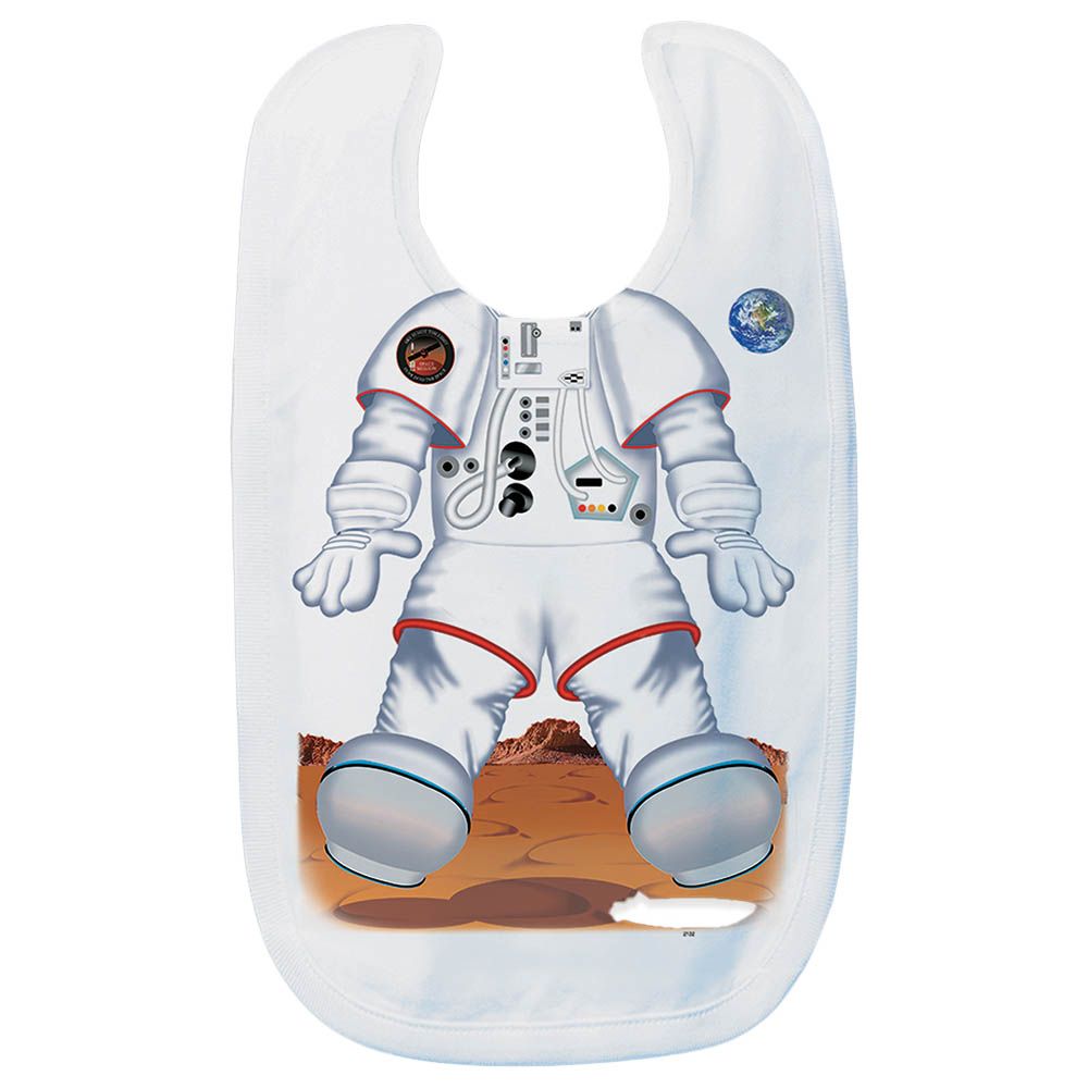 Just Add A Kid - Astronaut Printed Bib