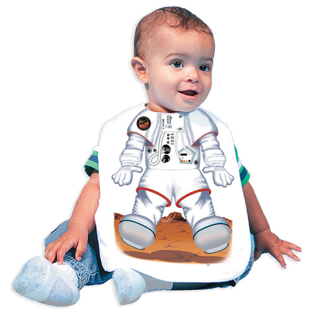 Just Add A Kid - Astronaut Printed Bib