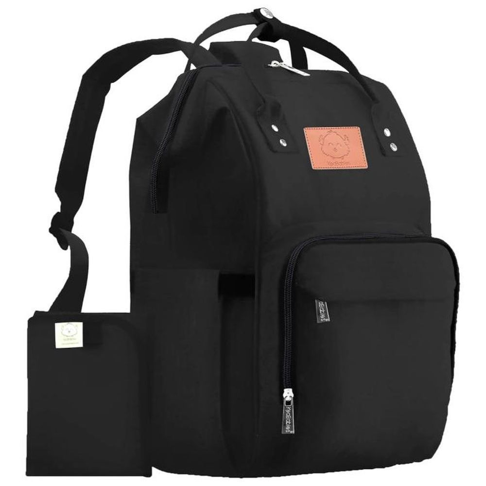 Keababies - Original Diaper Backpack - Trendy Black