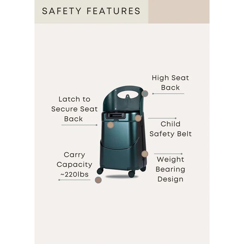 Miamily - Carry-On Luggage - 18-Inch - Forest Green