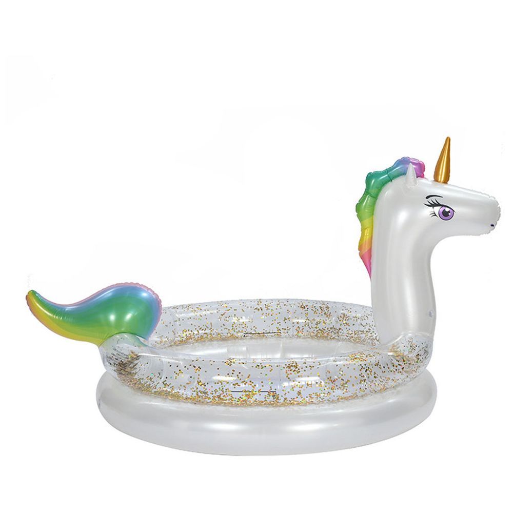 Buddiez - Kids Inflatable Tub - Unicorn - White