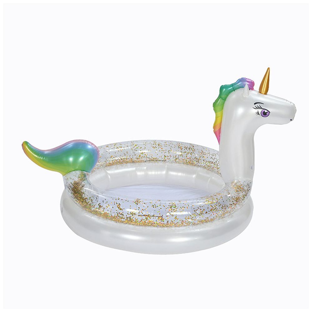 Buddiez - Kids Inflatable Tub - Unicorn - White