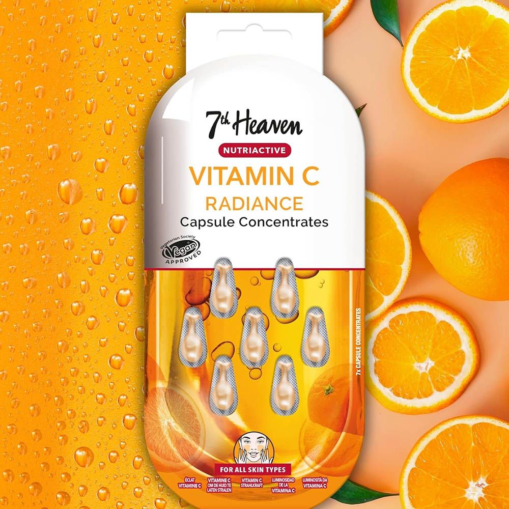 7th Heaven - Nutriactive Vitamin C Capsule Concentrates - Pack of 7