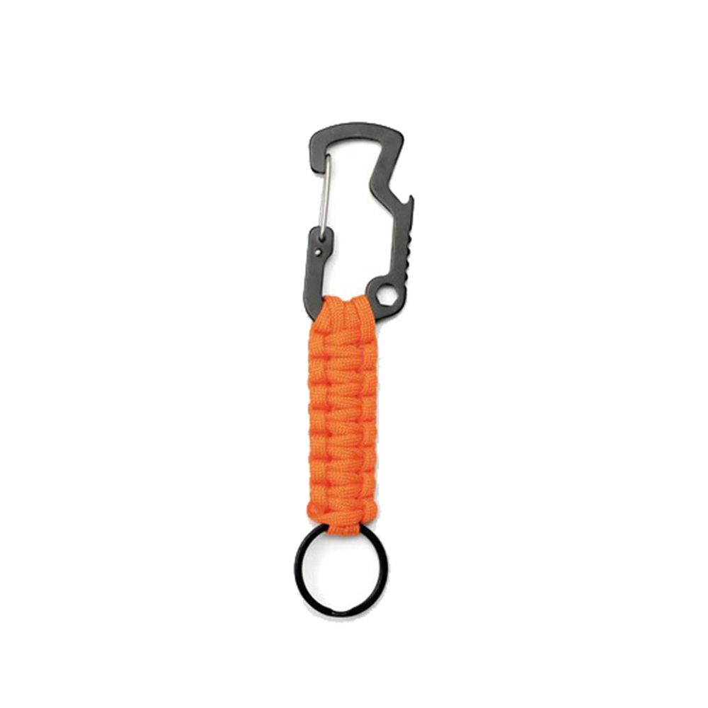 Gentlemen's Hardware - Mini Paracord Multi-Tool - Orange/Black