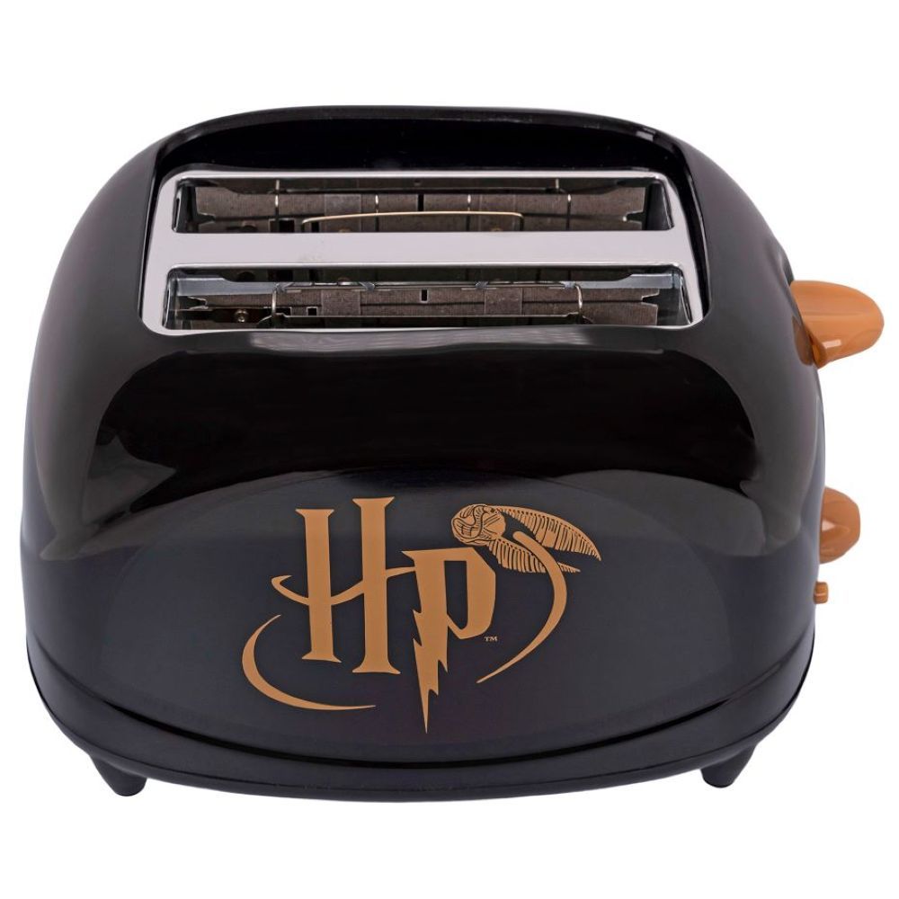 Uncanny Brands - Harry Potter Icon Elite 2 Slice Toaster - Black