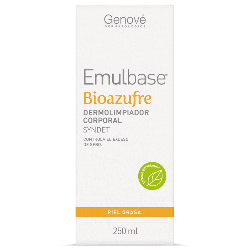 Genove - Emulbase Bio sulphur Cleanser - 250ml