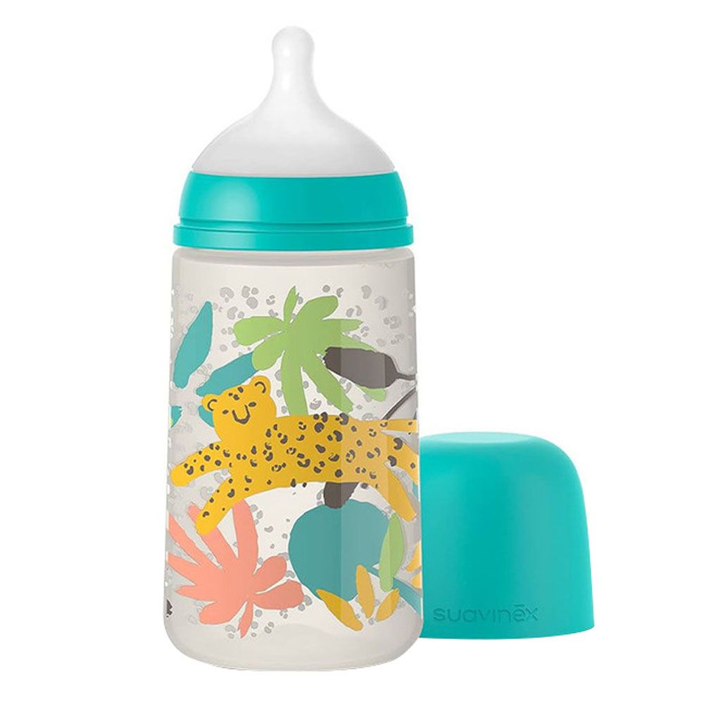 Suavinex - Feed Bottle - 270ml - Jungle Green