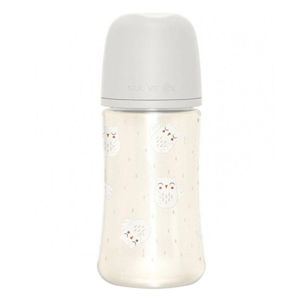 Suavinex - Feeding Bottle - 150ml - Owl Beige