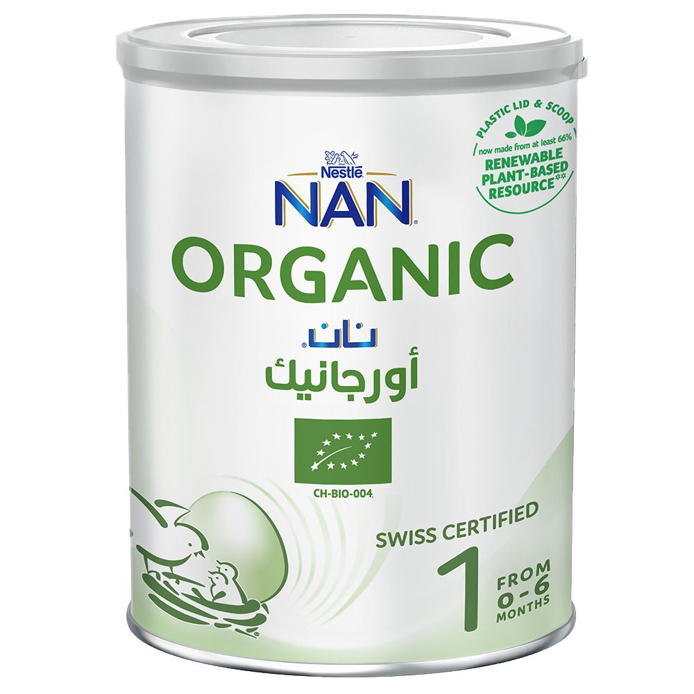 Nan - Organic Stage 1 Infant Formula - 0-6M - 380 g