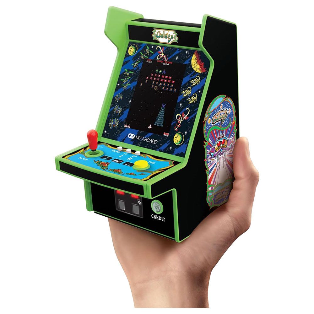 My Arcade - 2-in-1 Galaga Micro Player Pro Mini Arcade Machine