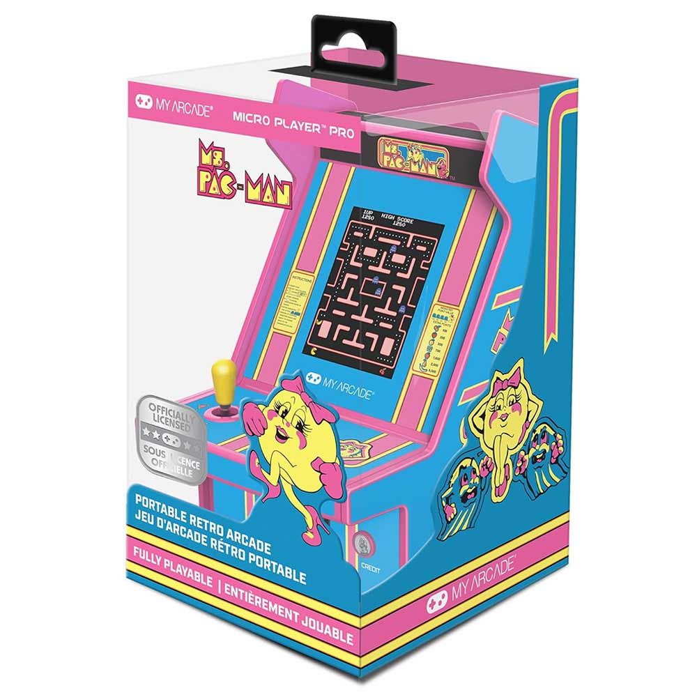 My Arcade - Ms. Pac-Man Micro Player Mini Arcade w/ 100 Games