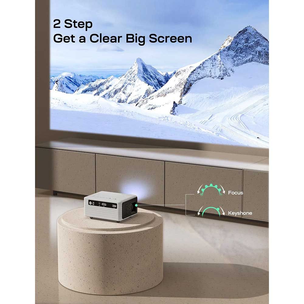 Apeman - 720P Mini Projector - White