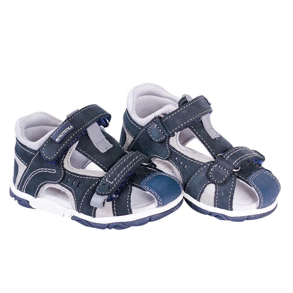 Protetika - Lorenzo Arch Support Sandals For Boys - Grey