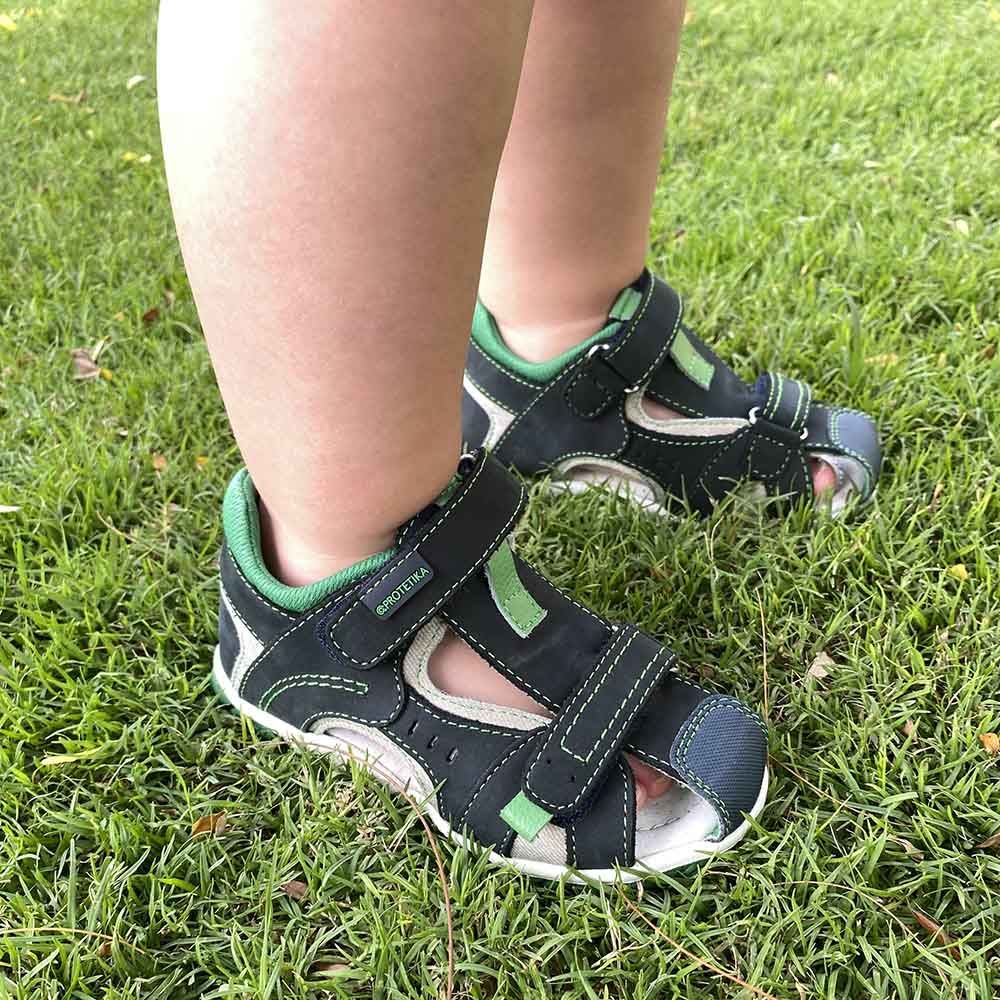 Protetika - Lorenzo Arch Support Sandals For Boys - Green